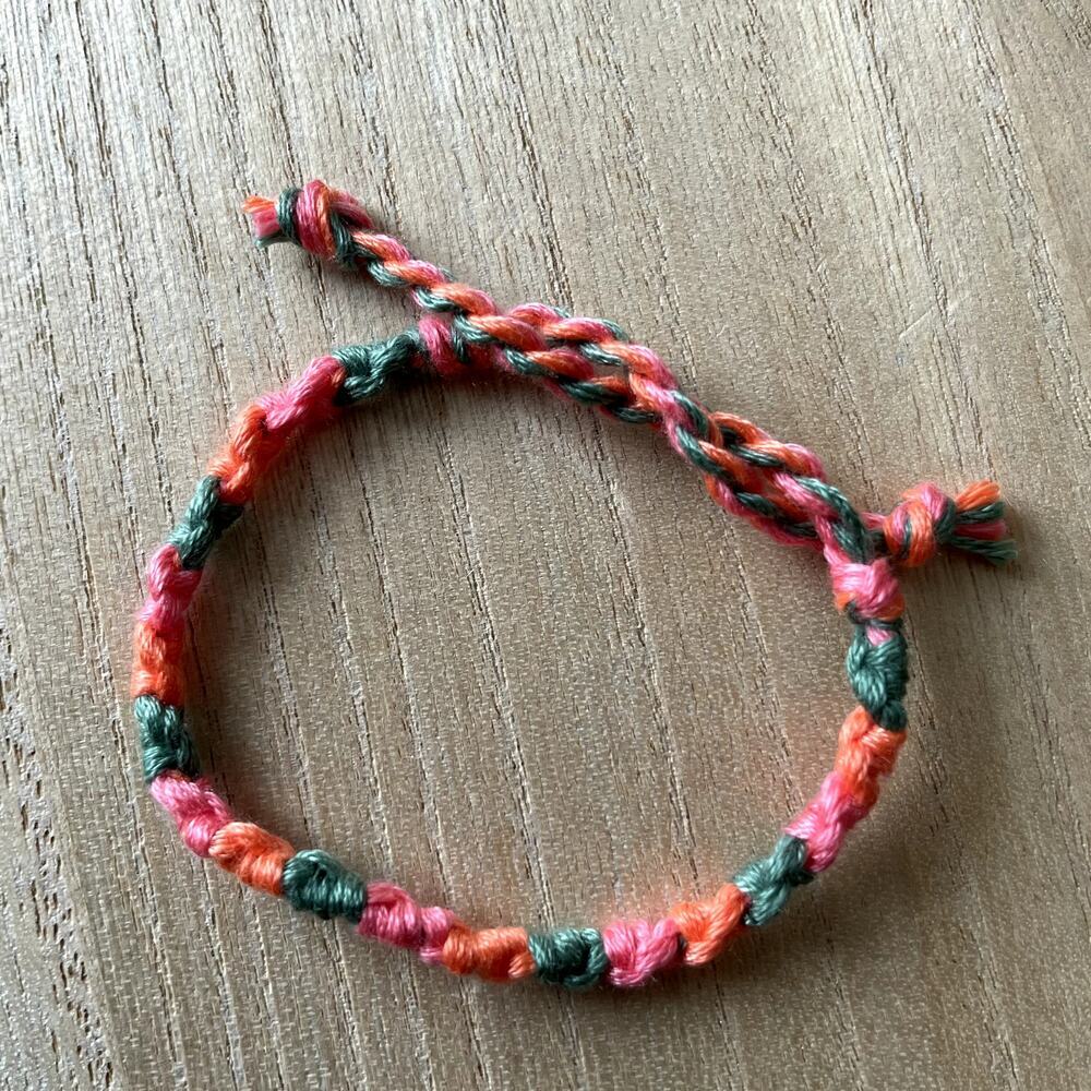 Ivana Bracelet anklet trendy comfortable tie embroidery thread woven gift